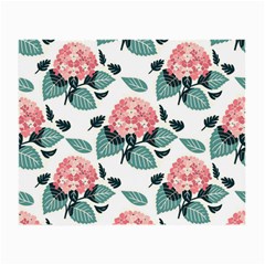 Flowers Hydrangeas Small Glasses Cloth (2 Sides)