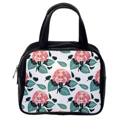 Flowers Hydrangeas Classic Handbag (one Side) by Maspions