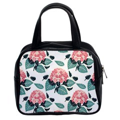 Flowers Hydrangeas Classic Handbag (two Sides)