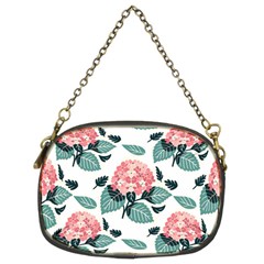 Flowers Hydrangeas Chain Purse (two Sides)