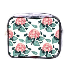 Flowers Hydrangeas Mini Toiletries Bag (one Side)