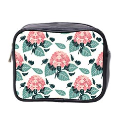 Flowers Hydrangeas Mini Toiletries Bag (two Sides)