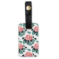 Flowers Hydrangeas Luggage Tag (one Side) by Maspions