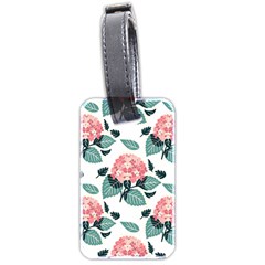 Flowers Hydrangeas Luggage Tag (two Sides) by Maspions