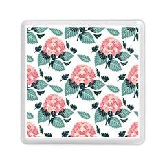 Flowers Hydrangeas Memory Card Reader (square)