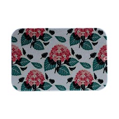 Flowers Hydrangeas Open Lid Metal Box (silver)  