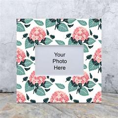 Flowers Hydrangeas White Box Photo Frame 4  X 6 