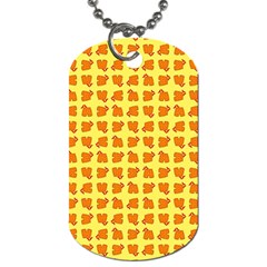 Pattern Shorts Watermelon Design Dog Tag (two Sides)