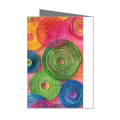 Colorful Abstract Patterns Mini Greeting Cards (pkg Of 8)