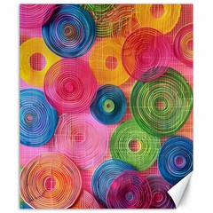 Colorful Abstract Patterns Canvas 20  X 24 