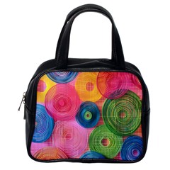 Colorful Abstract Patterns Classic Handbag (one Side)