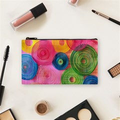 Colorful Abstract Patterns Cosmetic Bag (small)