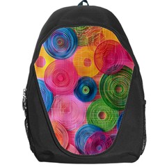 Colorful Abstract Patterns Backpack Bag