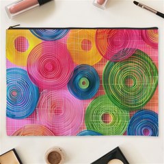 Colorful Abstract Patterns Cosmetic Bag (xxxl)