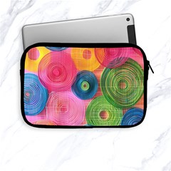 Colorful Abstract Patterns Apple Ipad Mini Zipper Cases by Maspions