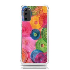 Colorful Abstract Patterns Samsung Galaxy S20 6 2 Inch Tpu Uv Case