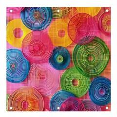 Colorful Abstract Patterns Banner And Sign 4  X 4 