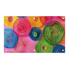 Colorful Abstract Patterns Banner And Sign 5  X 3 