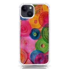 Colorful Abstract Patterns Iphone 14 Tpu Uv Print Case