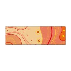 Lines Abstract Colourful Design Sticker (bumper)