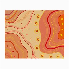 Lines Abstract Colourful Design Small Glasses Cloth (2 Sides)