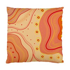 Lines Abstract Colourful Design Standard Cushion Case (two Sides)