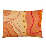 Lines Abstract Colourful Design Pillow Case (Two Sides) Back