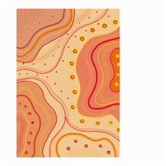 Lines Abstract Colourful Design Small Garden Flag (two Sides)