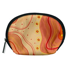 Lines Abstract Colourful Design Accessory Pouch (medium)