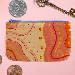 Lines Abstract Colourful Design Large Coin Purse