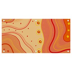 Lines Abstract Colourful Design Banner And Sign 4  X 2 