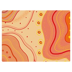 Lines Abstract Colourful Design Premium Plush Fleece Blanket (extra Small)