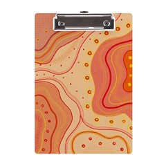 Lines Abstract Colourful Design A5 Acrylic Clipboard