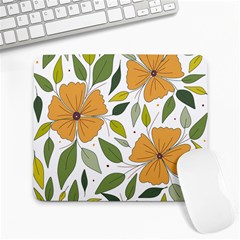 Flower Petal Plant Leaves Large Mousepad