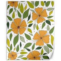 Flower Petal Plant Leaves Canvas 16  X 20  by Maspions