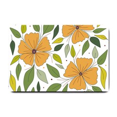 Flower Petal Plant Leaves Small Doormat