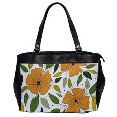 Flower Petal Plant Leaves Oversize Office Handbag