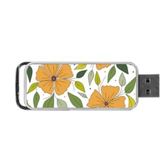 Flower Petal Plant Leaves Portable Usb Flash (one Side)