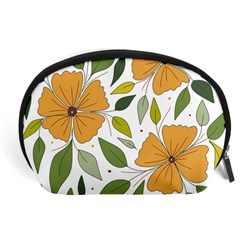 Flower Petal Plant Leaves Accessory Pouch (large)