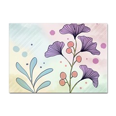 Flower Paint Flora Nature Plant Sticker A4 (10 Pack)