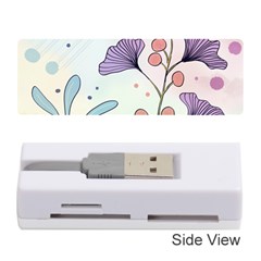 Flower Paint Flora Nature Plant Memory Card Reader (stick)