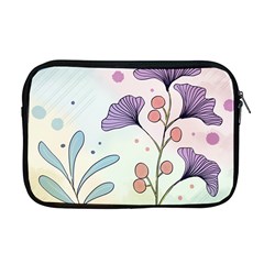 Flower Paint Flora Nature Plant Apple Macbook Pro 17  Zipper Case