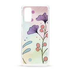 Flower Paint Flora Nature Plant Samsung Galaxy S20 6 2 Inch Tpu Uv Case by Maspions