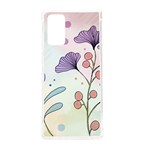 Flower Paint Flora Nature Plant Samsung Galaxy Note 20 TPU UV Case Front