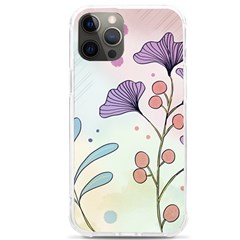 Flower Paint Flora Nature Plant Iphone 12 Pro Max Tpu Uv Print Case