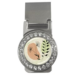 Flora Floral Flower Nature Plant Doodle Money Clips (cz) 