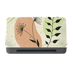 Flora Floral Flower Nature Plant Doodle Memory Card Reader With Cf