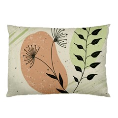 Flora Floral Flower Nature Plant Doodle Pillow Case (two Sides)