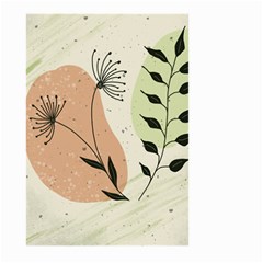 Flora Floral Flower Nature Plant Doodle Large Garden Flag (two Sides)