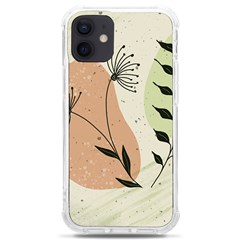 Flora Floral Flower Nature Plant Doodle Iphone 12 Mini Tpu Uv Print Case	 by Maspions